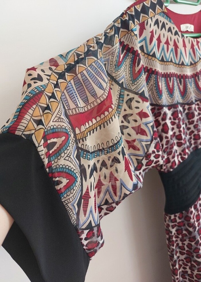 Uzun şifon  tül elbise - Görsel 2