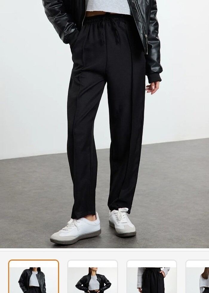 Havuç şalvar pantolon eşofman altı  - Görsel 2