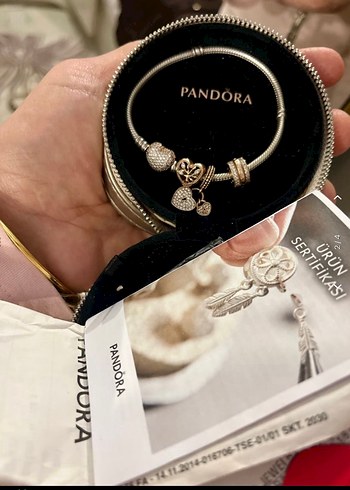 Pandora Pandora Takı charm ve bileklik hepsi dahil fiyattır