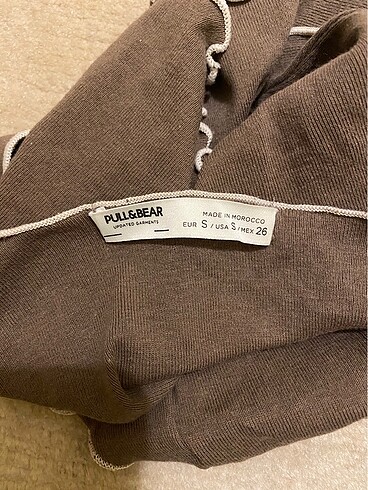 s Beden Pull&bear yarim kol ust