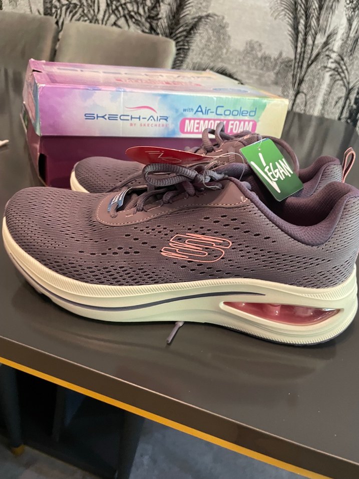 Skechers Mor Spor Ayakkabı - Görsel 5