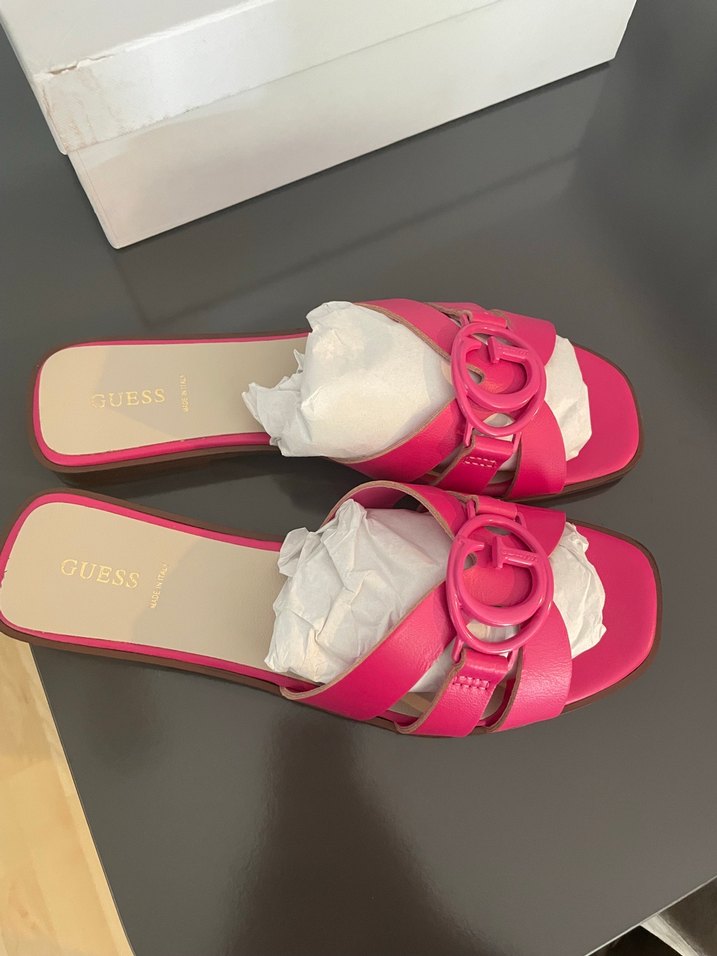 Guess gerçek deri terlik - Görsel 5