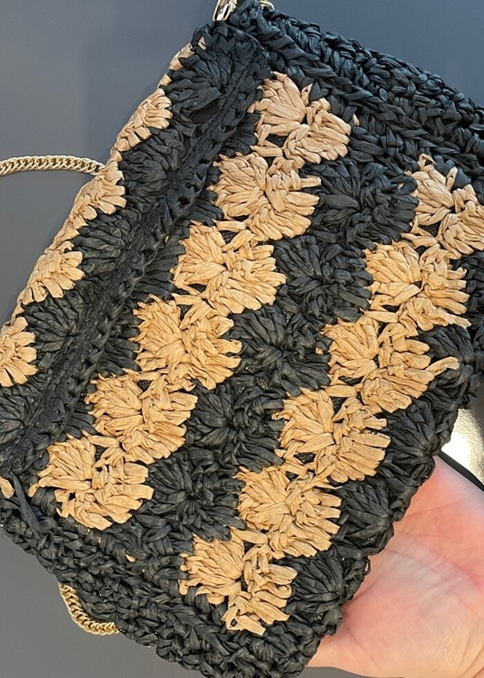 Defacto örgü çanta - Görsel 2