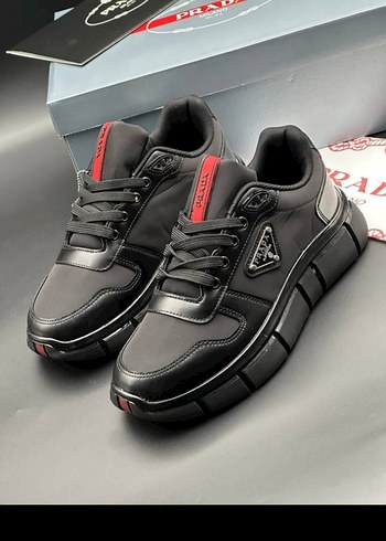 Diğer Prada Siyah Erkek Spor Ayakkabı