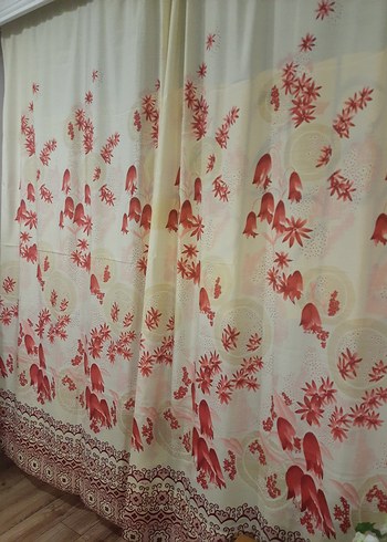 Vintage Antika Perde - Görsel 6