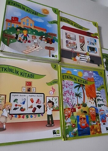 İTÜ Doğa Koleji 1. Sınıf Etkinlik Kitapları - Görsel 2