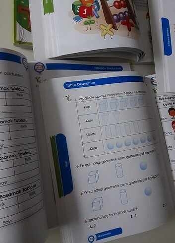 İTÜ Doğa Koleji 1. Sınıf Etkinlik Kitapları - Görsel 4