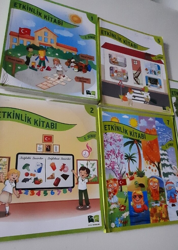 İTÜ Doğa Koleji 1. Sınıf Etkinlik Kitapları - Görsel 2