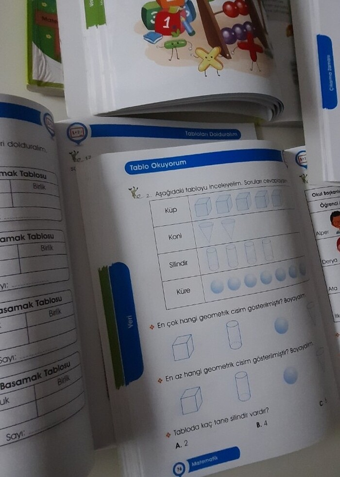 İTÜ Doğa Koleji 1. Sınıf Etkinlik Kitapları - Görsel 4