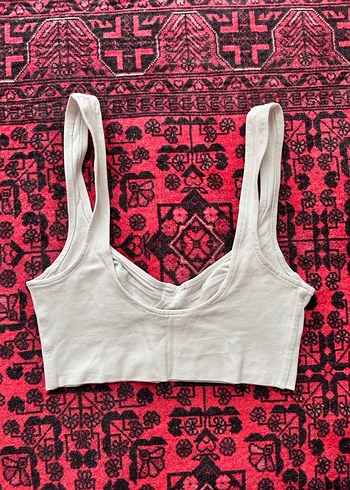 Beyaz Spor Sütyen - Görsel 2