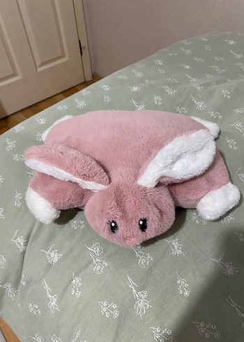 Pembe Peluş Tavşan Oyuncak - Görsel 4