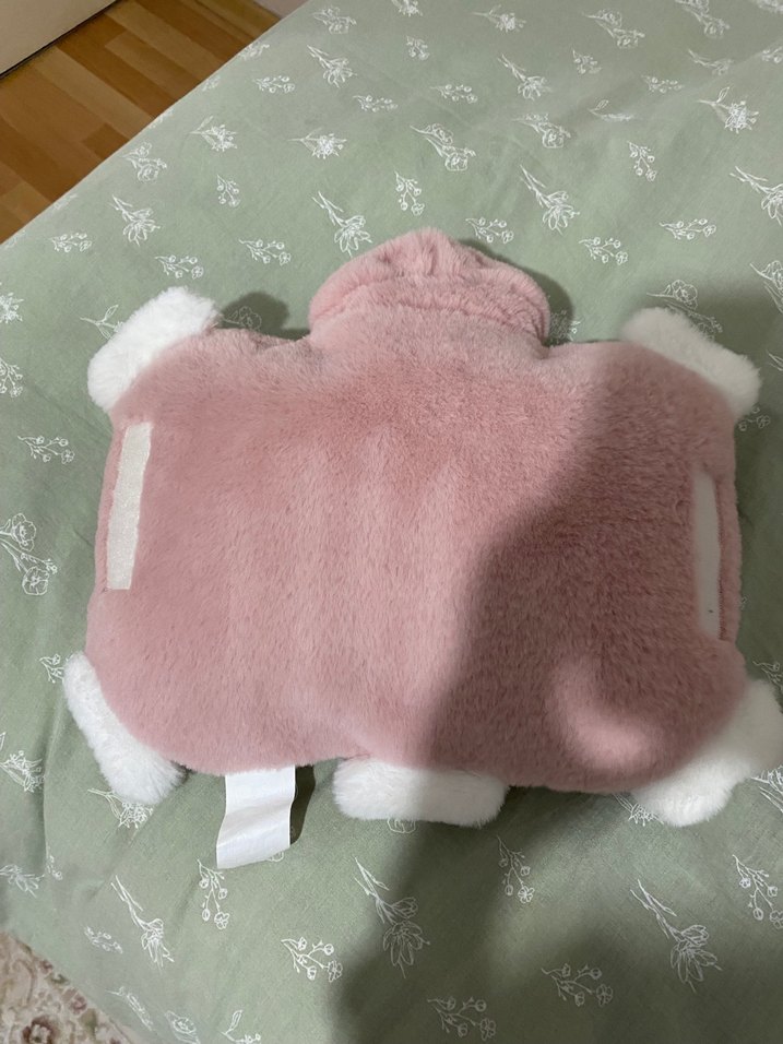 Pembe Peluş Tavşan Oyuncak - Görsel 3