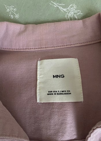 mango pembe kot ceket - Görsel 2