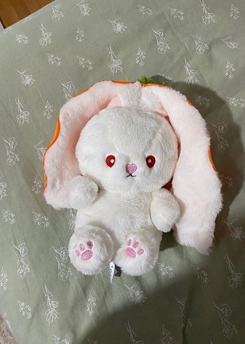 havuç tavşan peluş çantalı - Görsel 2