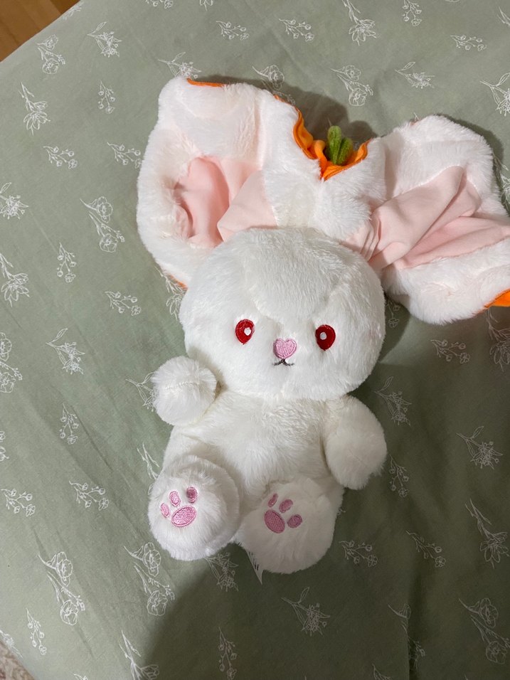 havuç tavşan peluş çantalı - Görsel 3