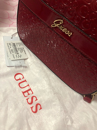 Guess Kırmızı guess çanta 