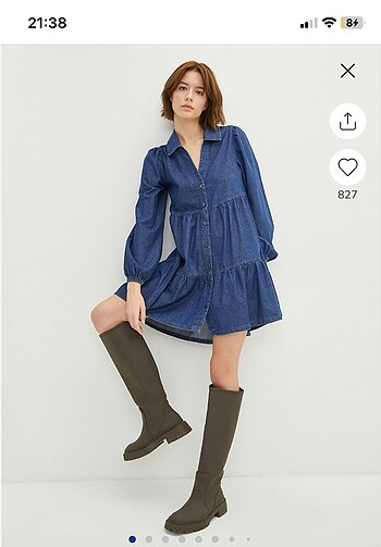 LC Waikiki Lcw kot elbise