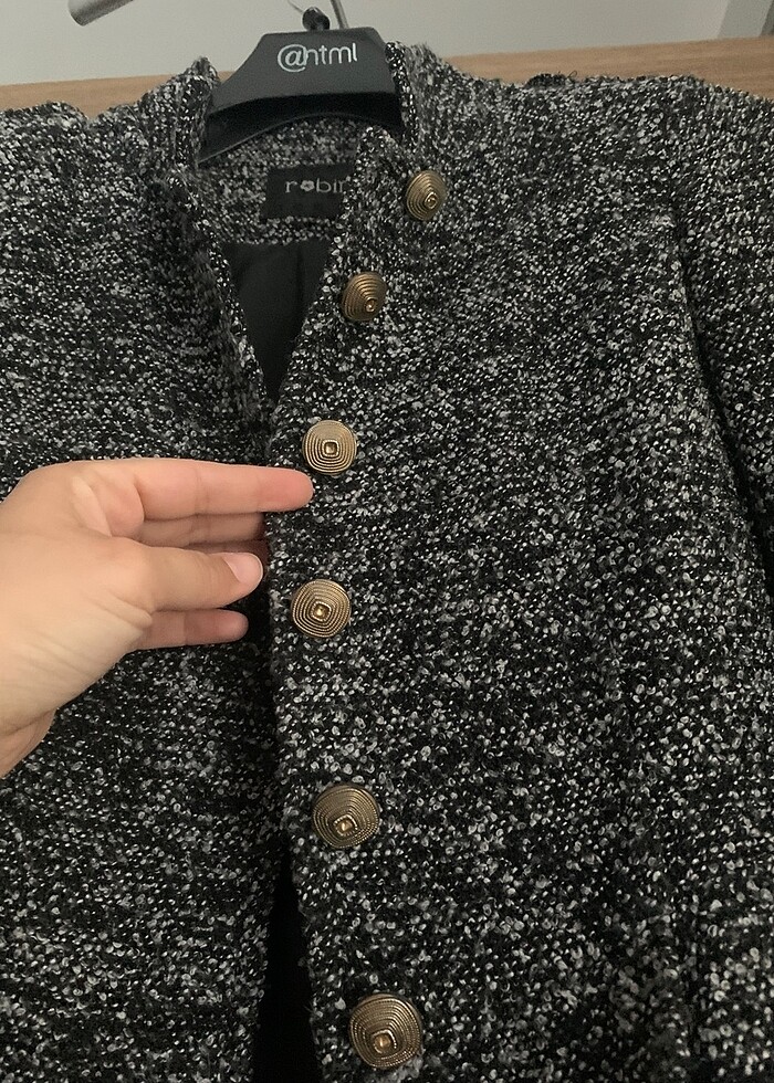 Gri ceket - Görsel 2