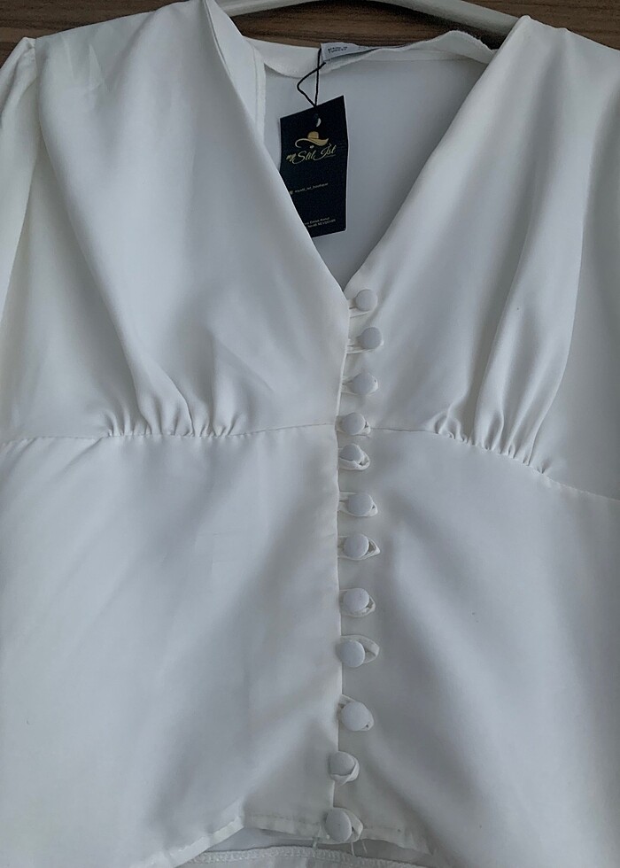 Beya gömlek - Görsel 2