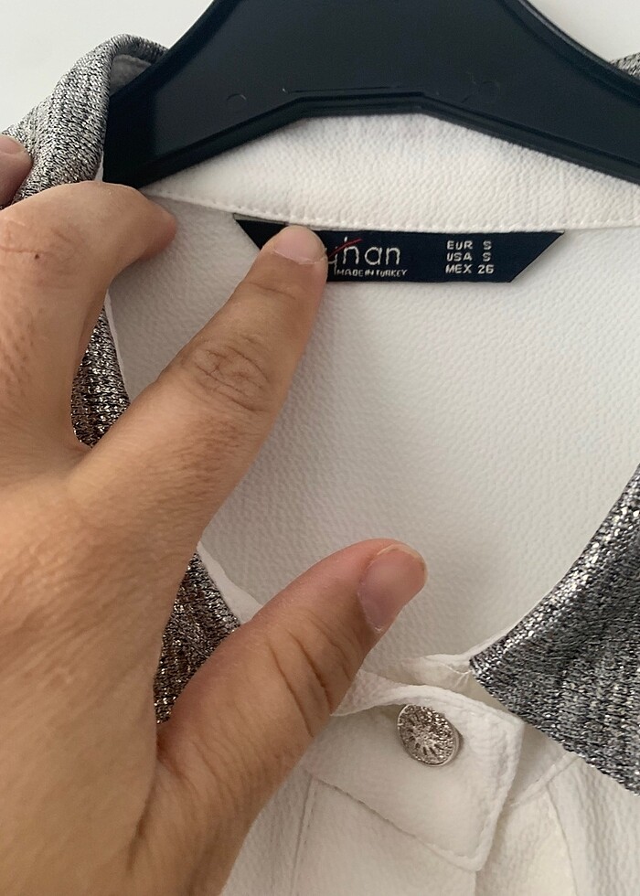 BeyaZ tarz gömlek - Görsel 5