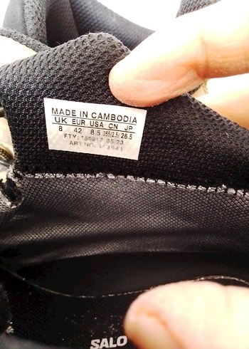 Bej Erkek Outdoor Ayakkabı, Bağcıklı, Street Wear salomon bot - Görsel 4