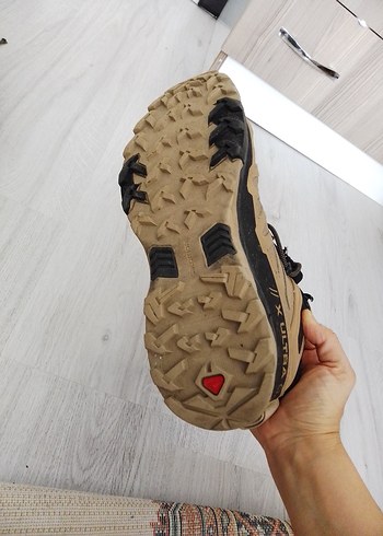 Bej Erkek Outdoor Ayakkabı, Bağcıklı, Street Wear salomon bot - Görsel 5