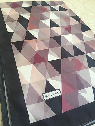 Vakko etiketli twill şal