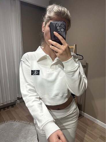 Polo yaka sweat