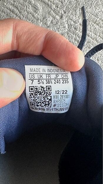 38,5 Beden Adidas Kain spor ayakkabısı