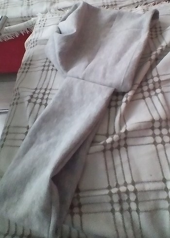 Gri Yumuşak Maske ve Boyunluk - Görsel 5