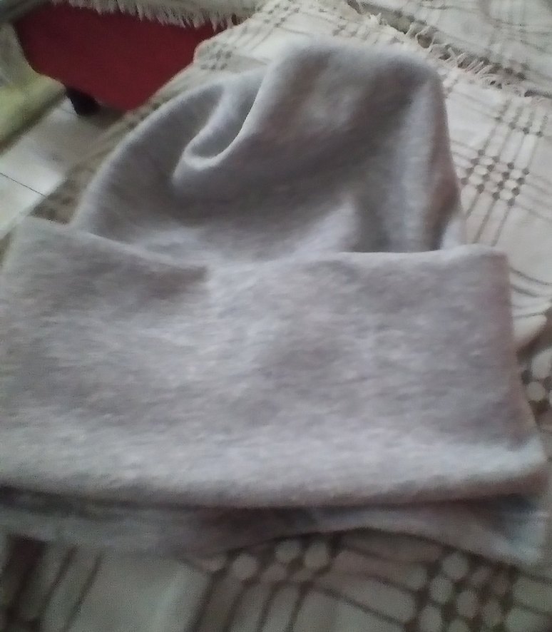 Gri Yumuşak Maske ve Boyunluk - Görsel 4