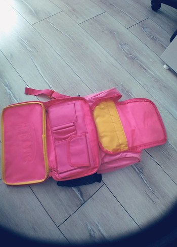 Pembe Çocuk Okul Çantası - Görsel 3