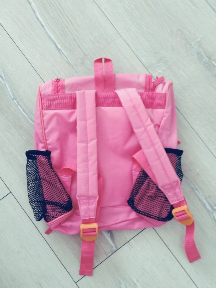 Pembe Çocuk Okul Çantası - Görsel 2