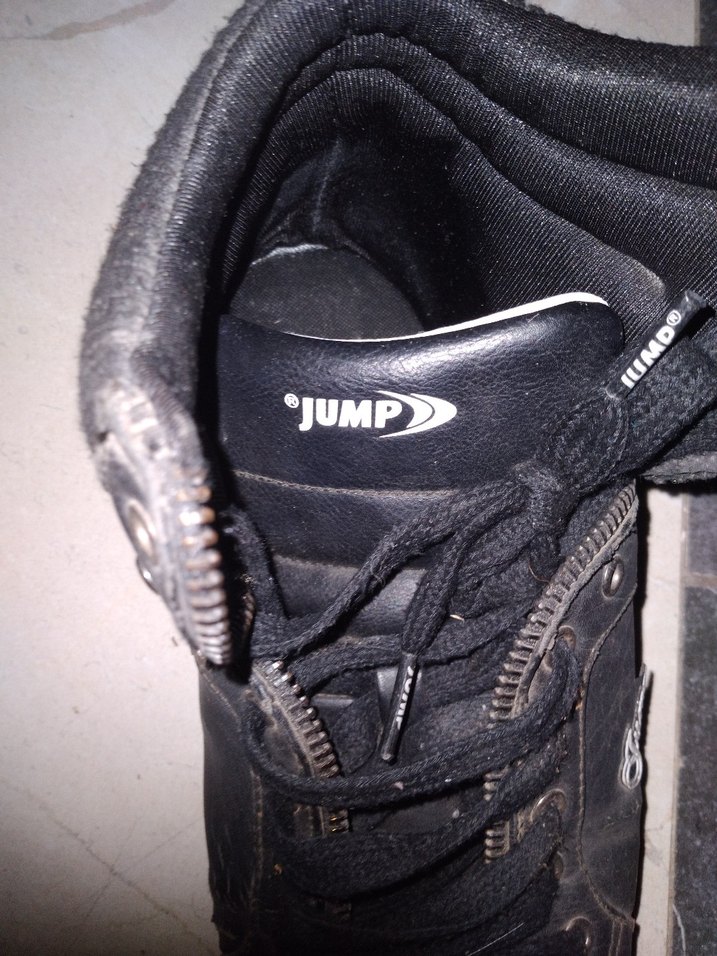 Siyah Bağcıklı Biker  Botu JUMP - Görsel 2