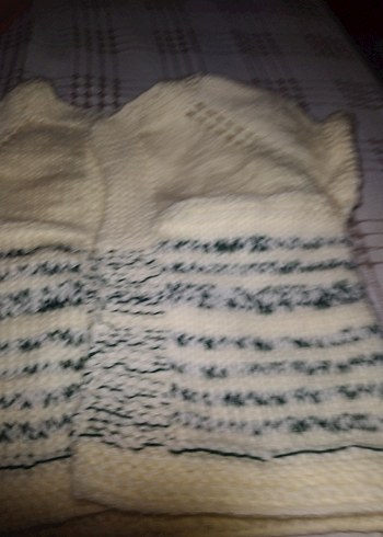 Çocuk Bohem Örgü Kolsuz Hırka - Görsel 4