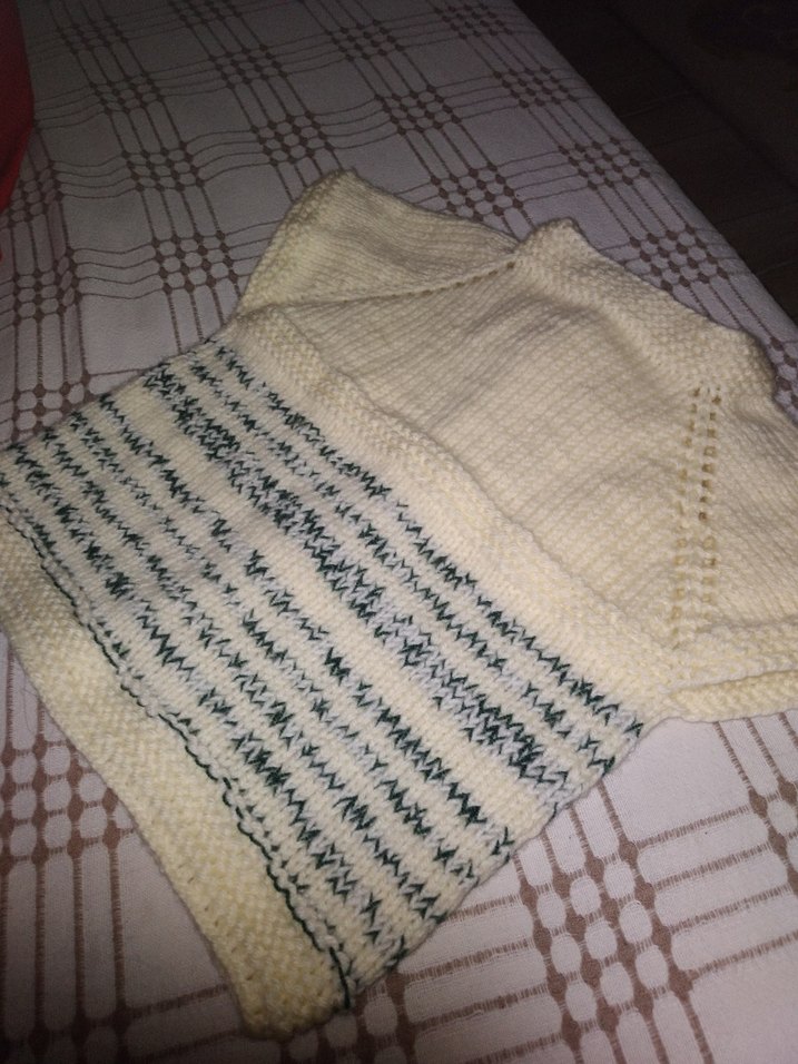 Çocuk Bohem Örgü Kolsuz Hırka - Görsel 2