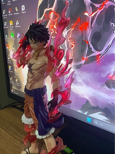 Beden Luffy Snakeman Figür