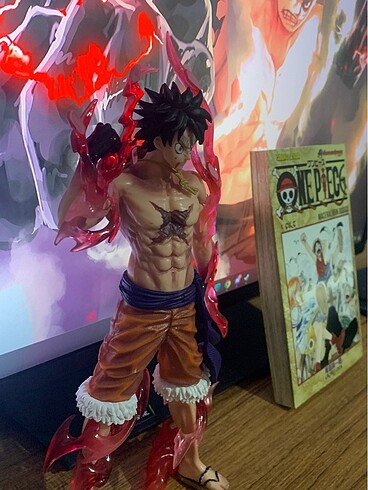  Beden Renk Luffy Snakeman Figür