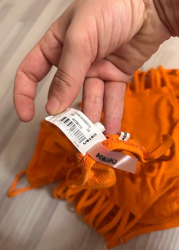 Turuncu Mini Bikini Takımı - Görsel 2