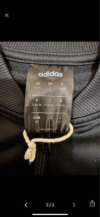 s Beden Orijinal Adidas eşofman takımı