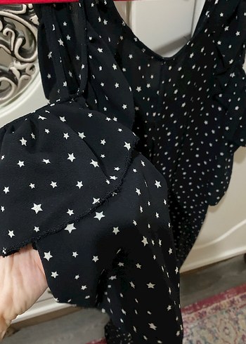 Yıldız desenli tulum - Görsel 4