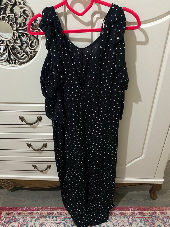 Yıldız desenli tulum - Görsel 5