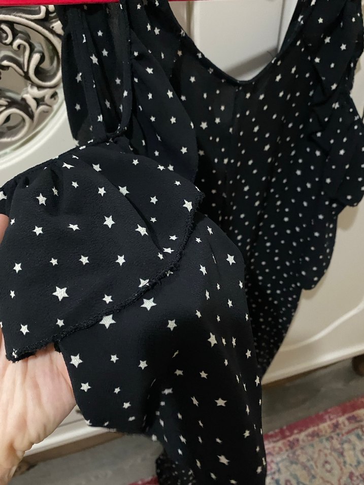 Yıldız desenli tulum - Görsel 4