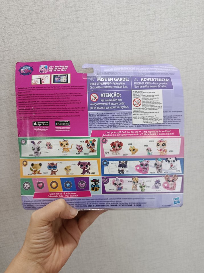 Littlest Pet Shop eski seri doktor miniş seti - Görsel 2