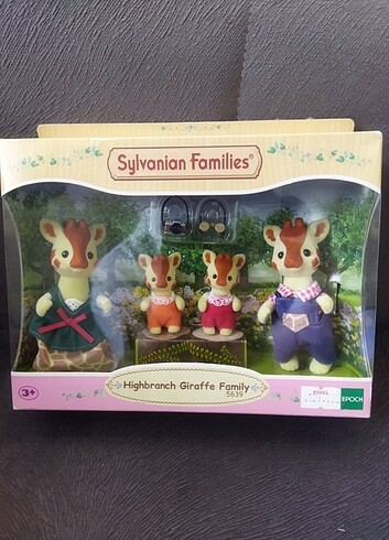 Sylvanian families zürafa ailesi 