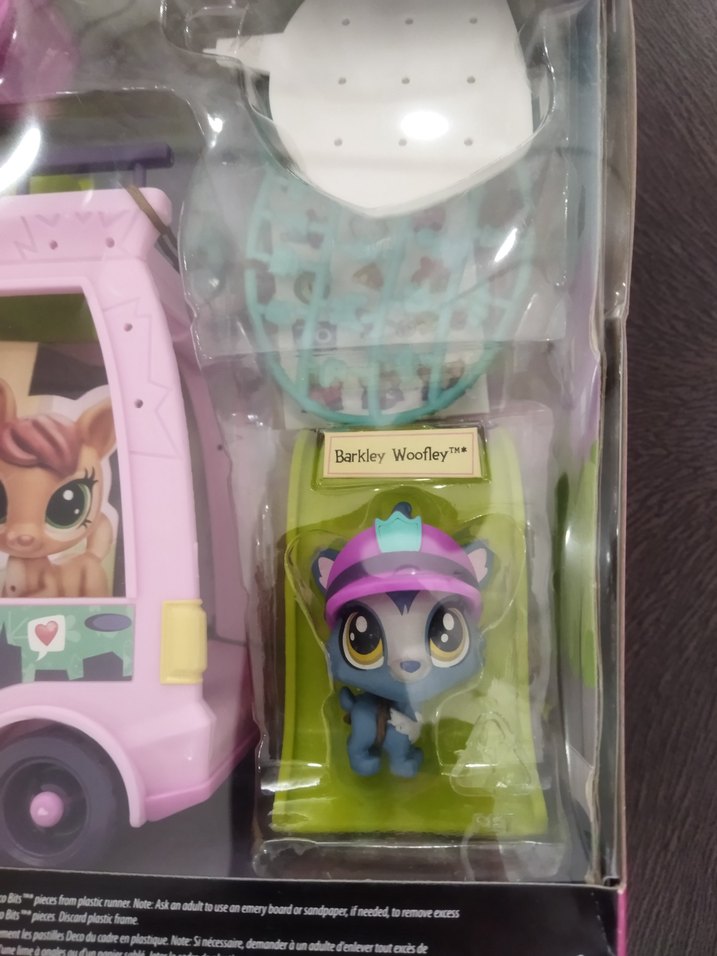 Pastel Pembe Littlest Pet Shop Minibüs ve Figür - Görsel 3