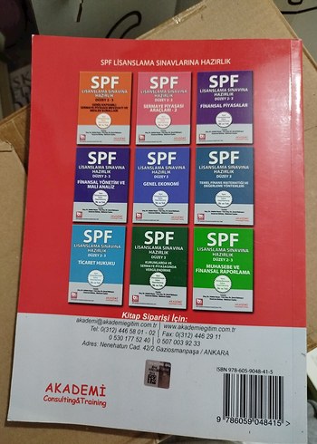 SPK SPF Lisanslama Sınavı Soru Bankası Kitabı - Görsel 2