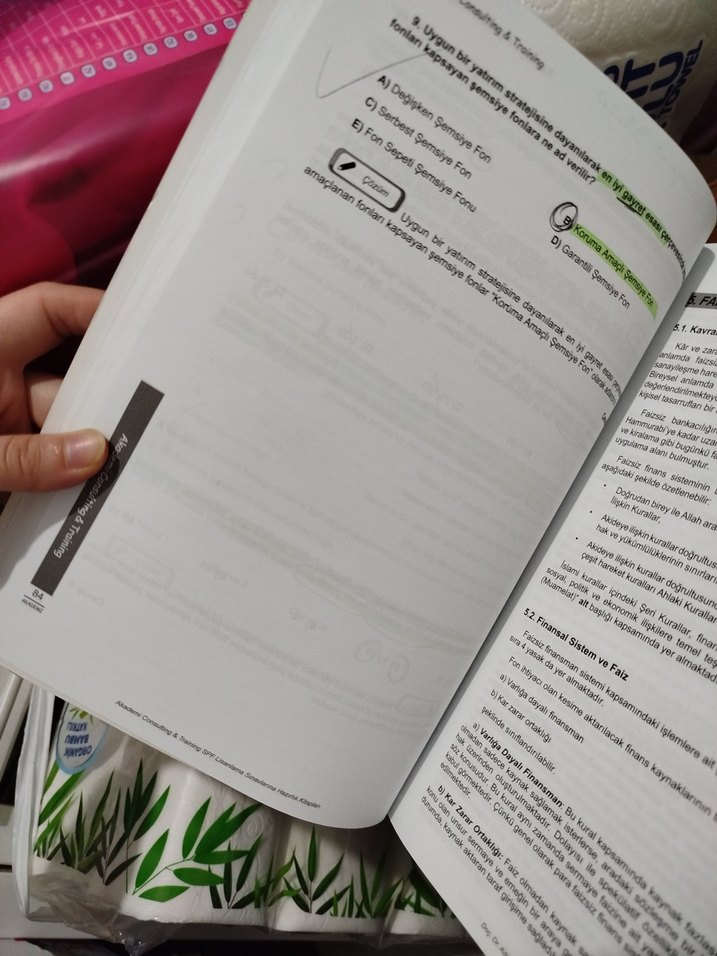 SPK Lisanslama Sınavı Hazırlık Kitabı Düzey 1 - Görsel 5