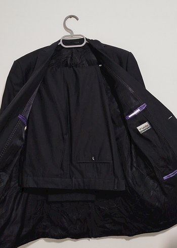 TWN Erkek Siyah Klasik Ceket Takım Elbise - Görsel 2