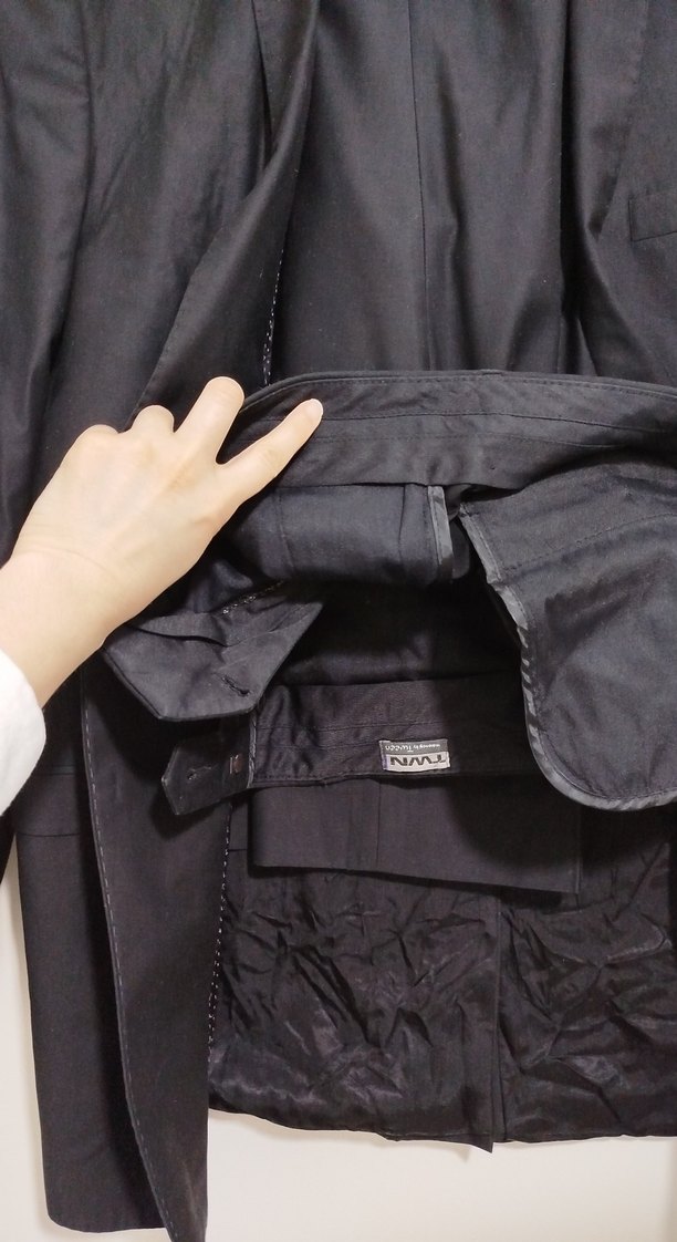 TWN Erkek Siyah Klasik Ceket Takım Elbise - Görsel 5